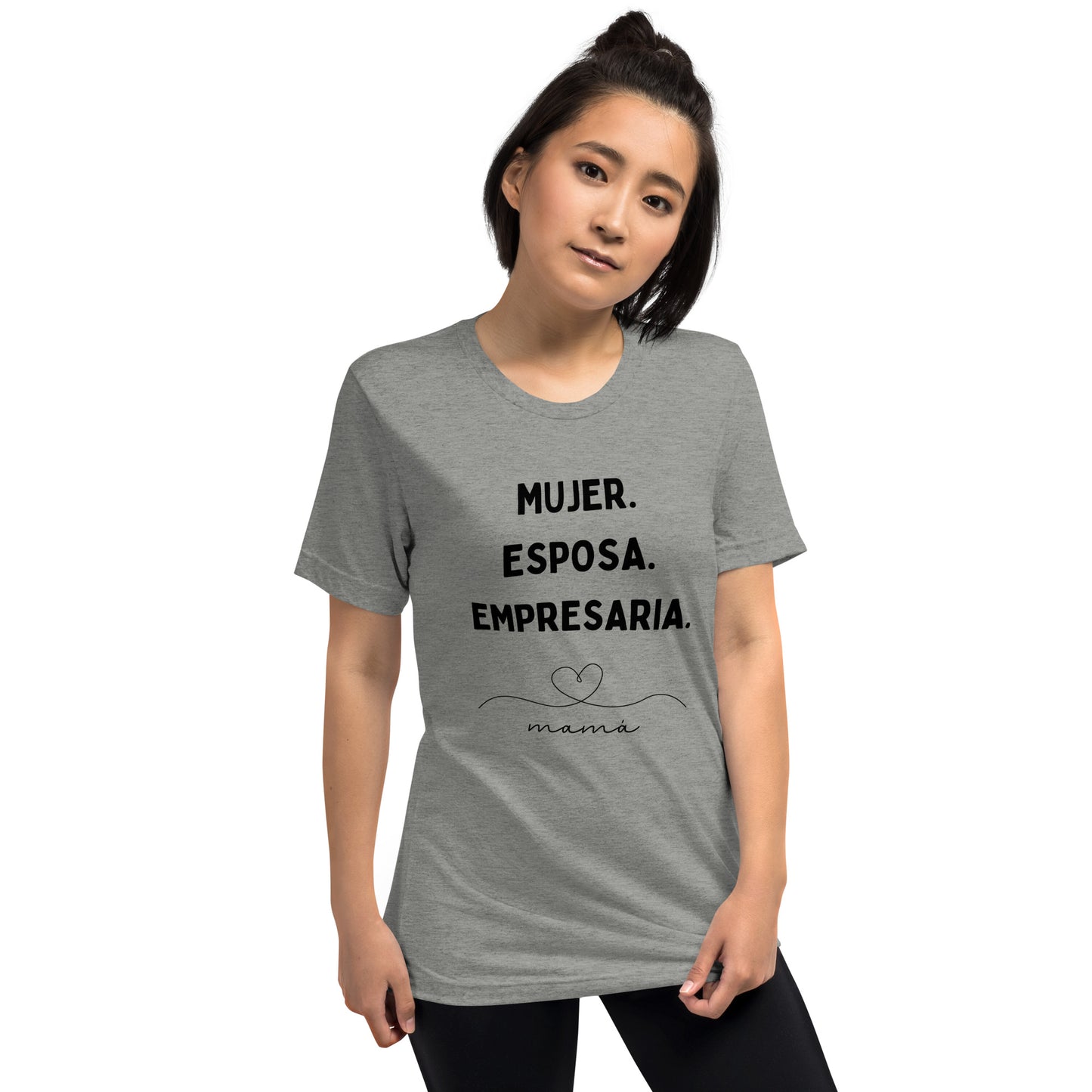 Camiseta: mujer. esposa. empresaria. mama.