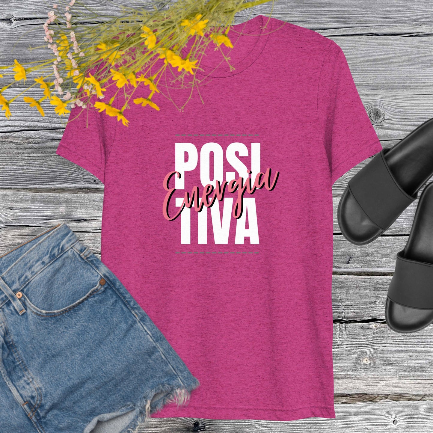 Camiseta: Energía Positiva