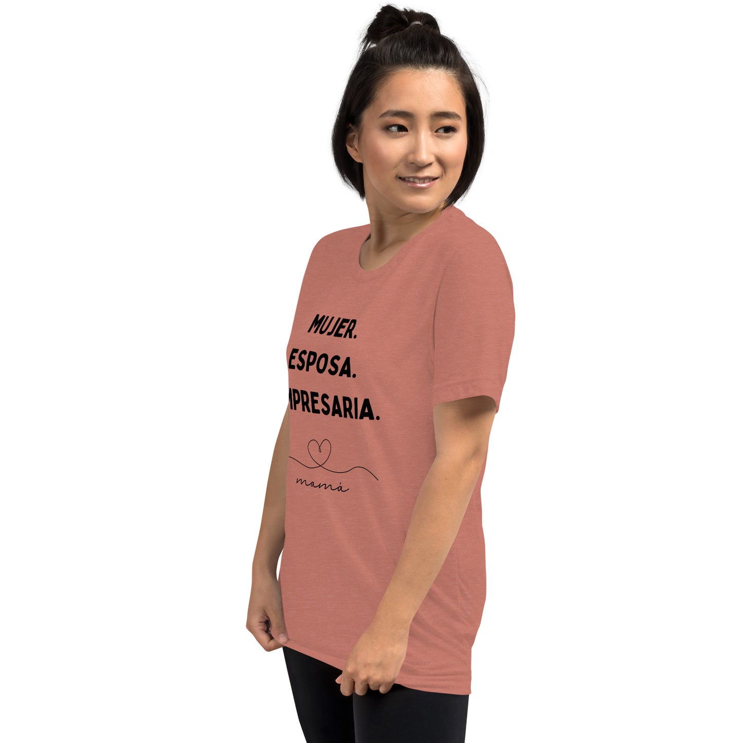 Camiseta: mujer. esposa. empresaria. mama.