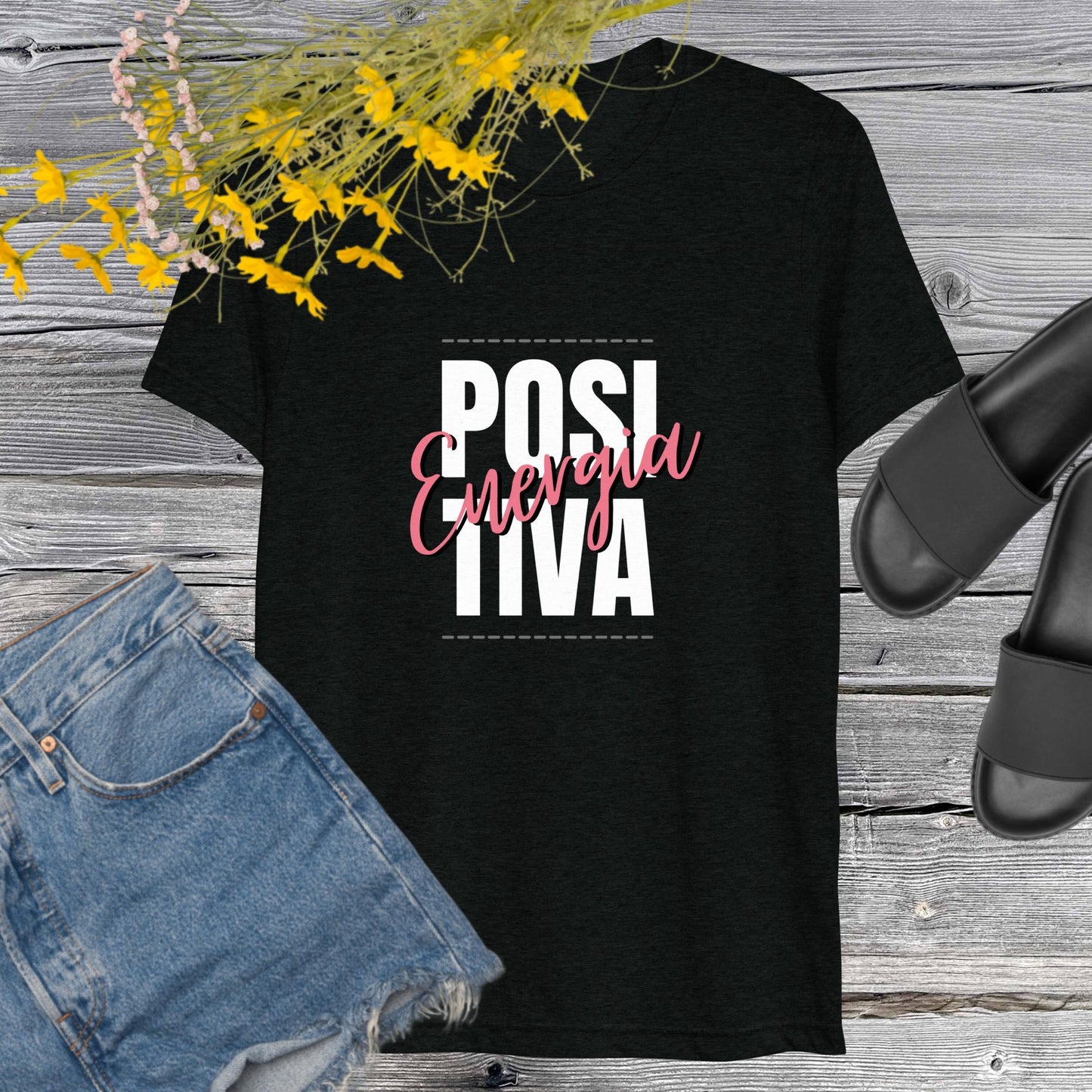 Camiseta: Energía Positiva